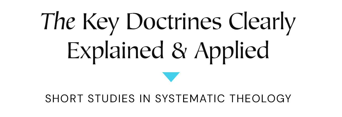 While the specific focus varies, each volume  Introduces the doctrine, Sets it in context, Develops it from Scripture, Draws the various threads together, and  Brings it to bear on the Christian life. It is our prayer, then, that this series will assist the church to delight in her triune God by thinking his thoughts—which he has graciously revealed in his written word, which testifies to his living Word, Jesus Christ—after him in the powerful working of his Spirit.   -Graham A. Cole and Oren R. Martin