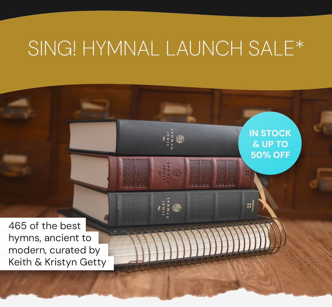 Hymnal from Keith and Kristyn Getty Highlights the Beauty of Christian Theology Through Worship Blending music and poetry, hymns beautifully bring Christian theology to life. With each verse, rich lyrics echo the timeless truths of Scripture and proclaim the unchanging message of salvation. For centuries, Christians have used these treasured resources in private and corporate worship, and The Sing! Hymnal now presents the profound beauty of hymnody to the next generation. Thoughtfully curated by award-winning hymn writers Keith and Kristyn Getty, The Sing! Hymnal hosts a collection of timeless classic and contemporary hymns, created to deepen worship and foster unity among God's people through the power of song. Featuring liturgical readings, psalms paired with popular hymns, useful indexes, and a durable, scuff-resistant cover, this hymnal is perfect for equipping attendees during Sunday morning services.