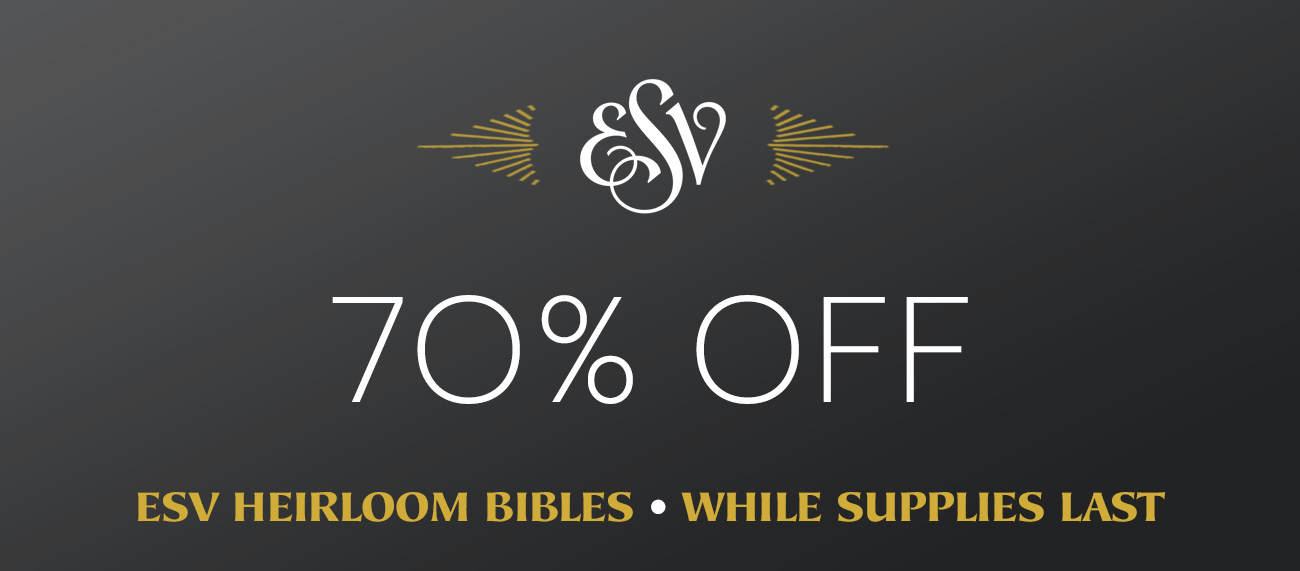 Created with the highest-quality materials, the ESV Heirloom Bible is an elegant Bible printed and bound with superior craftsmanship by Royal Jongbloed in the Netherlands. This Bible features European Bible paper, an extra smooth sewn binding, art gilding, and multiple ribbon markers. Manufactured with care and precision, the ESV Heirloom Bible is guaranteed to last a lifetime.