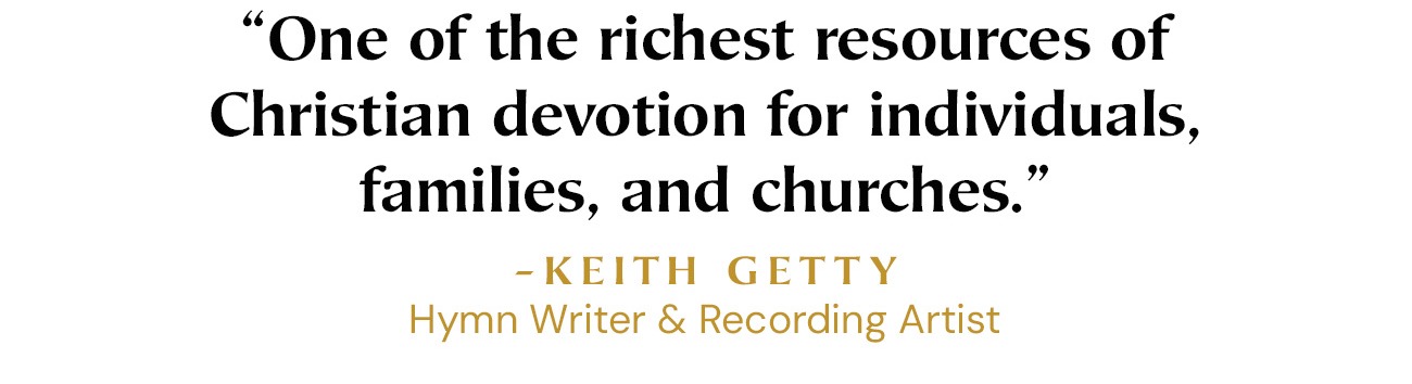 With beautiful prose that draws readers into worship, the Psalms serve as the Bible's very own liturgy. But many lifelong believers encounter seasons when devotion grows dull, and Scripture reading becomes a matter of dutiful habit rather than heartfelt praise. Come, Thou Fount of Every Blessing offers a 31-day liturgical guide rooted in the Psalms, providing content, structure, and rhythms that center hearts on honoring our God.