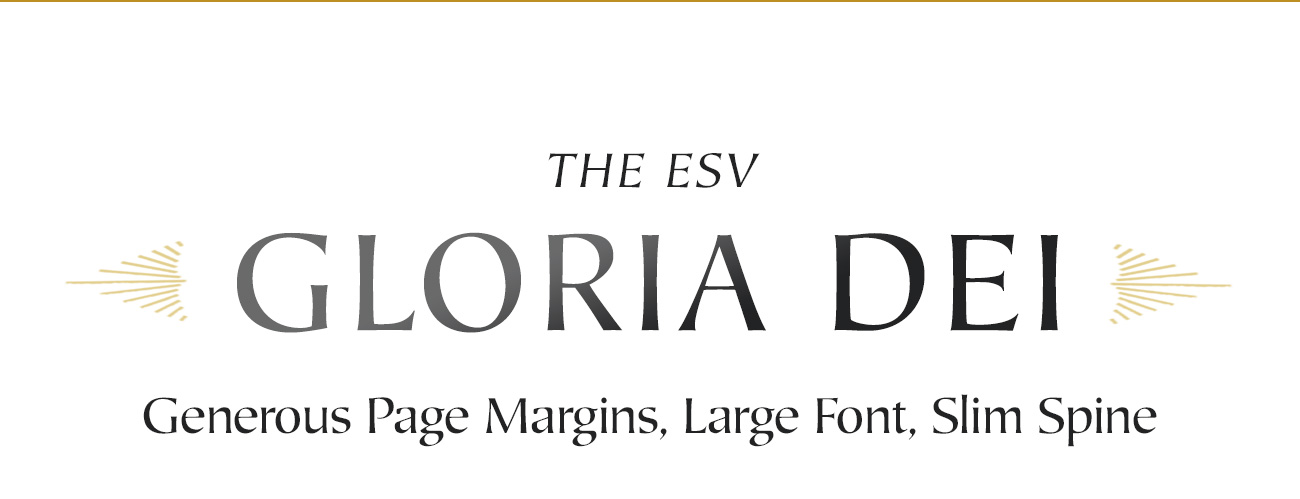 Created with the highest-quality materials, the ESV Heirloom Bible is an elegant Bible printed and bound with superior craftsmanship by Royal Jongbloed in the Netherlands. This Bible features European Bible paper, an extra smooth sewn binding, art gilding, and multiple ribbon markers.  Manufactured with care and precision, the ESV Heirloom Bible is guaranteed to last a lifetime.