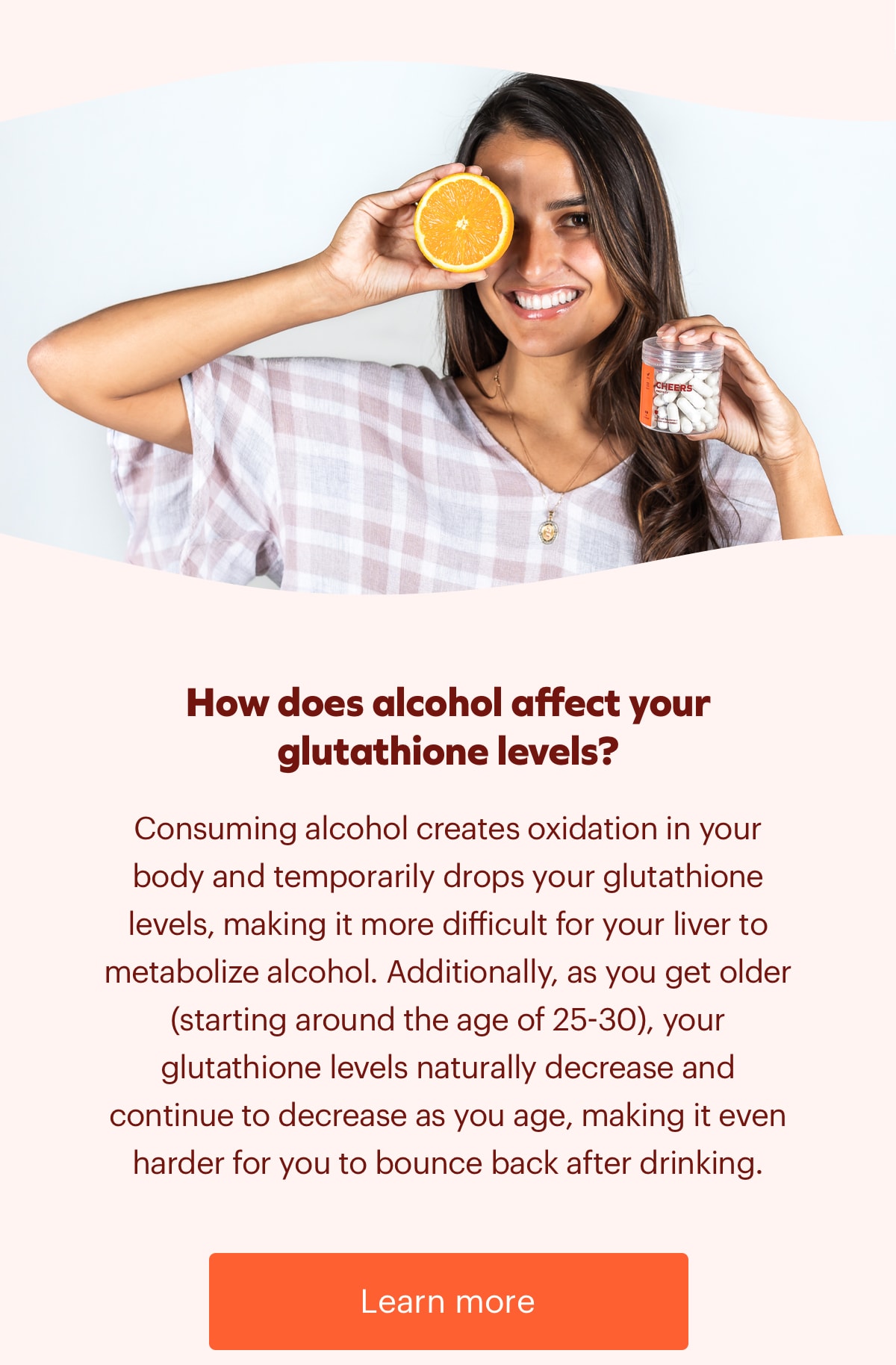 How does alcohol affect your glutathione levels? Cheers