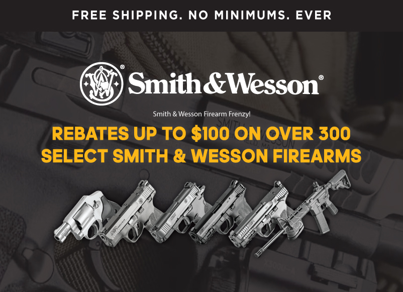 🤩 Smith & Wesson Firearms Frenzy! Rebates Up To 100 🔥 Bereli