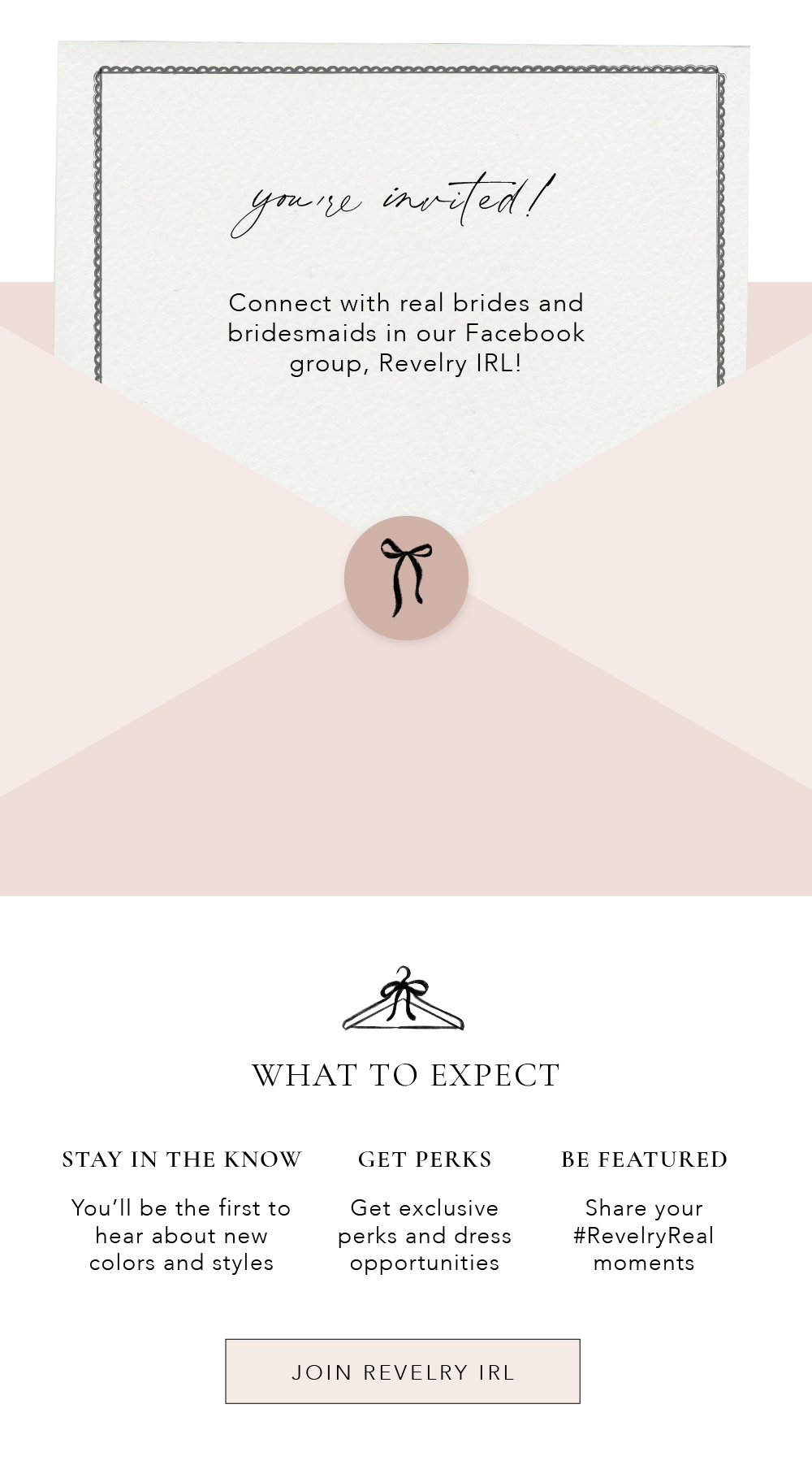 Join our Facebook Group, Revelry IRL