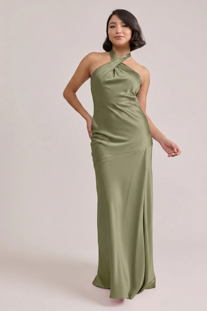Shop Athena Satin Dress