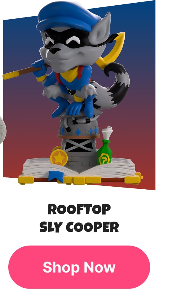 Rooftop Sly Cooper | Shop Now