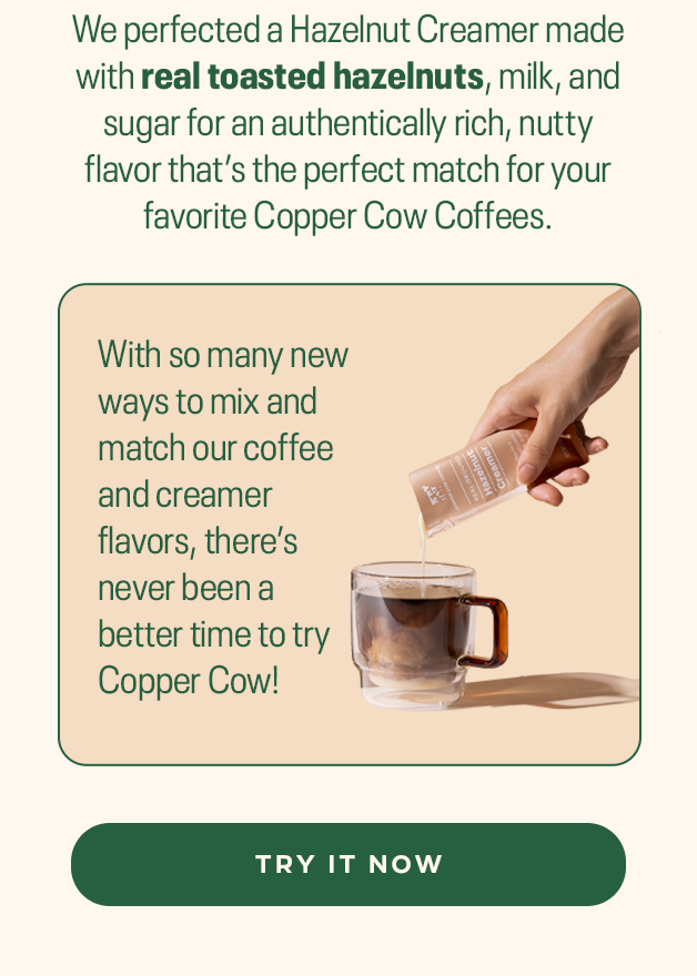 Say hello to our NEW Creamer + Latte Kit Copper Cow Coffee