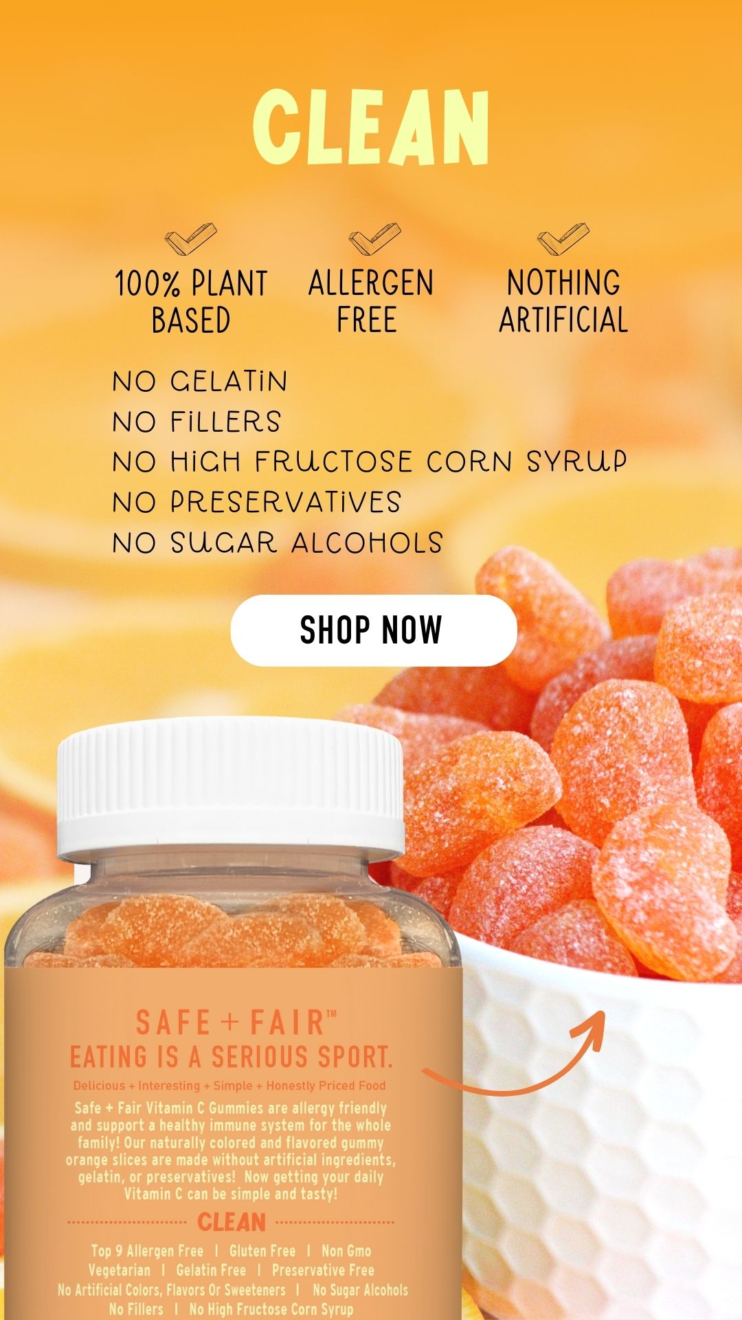 OMG, NEW Vitamin C (Gummies)! 🍊 🧡 Safe And Fair