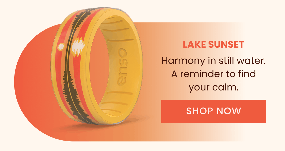 Lake Sunset - Harmony in still water. A reminder to find your calm. | Shop Now