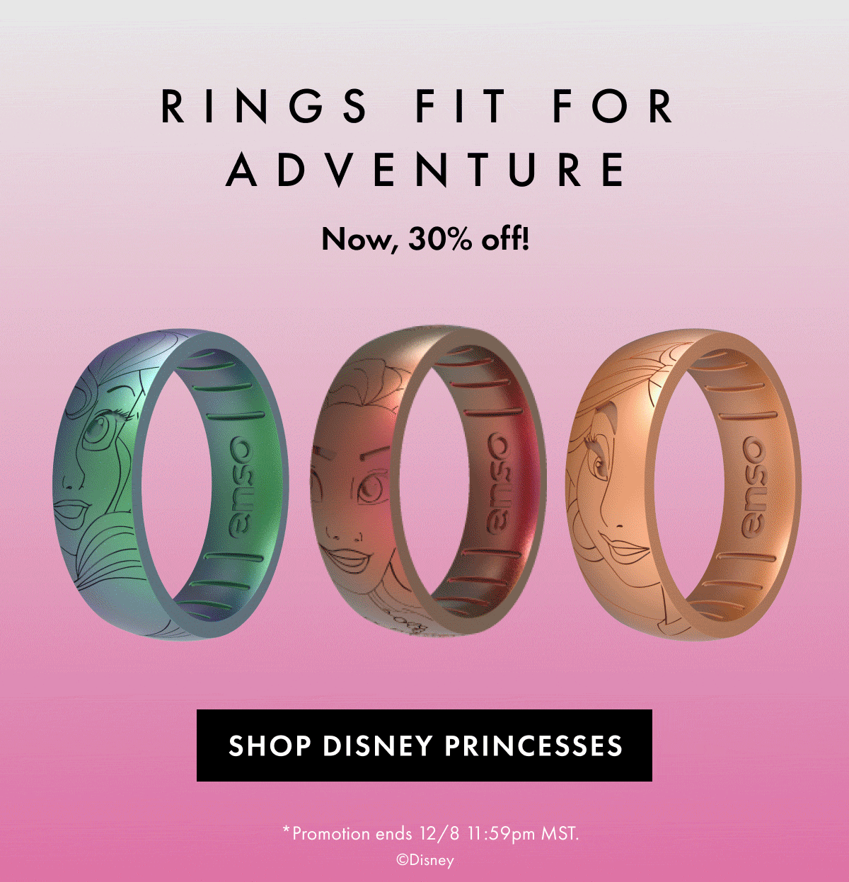 👑 NEW Disney Princess Rings 👑 Enso Rings