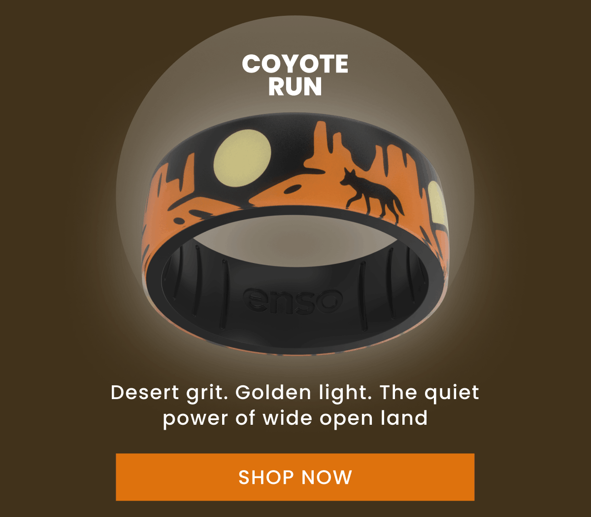 Coyote Run | Desert grit. Golden light. The quiet power of wide open land | Shop Now