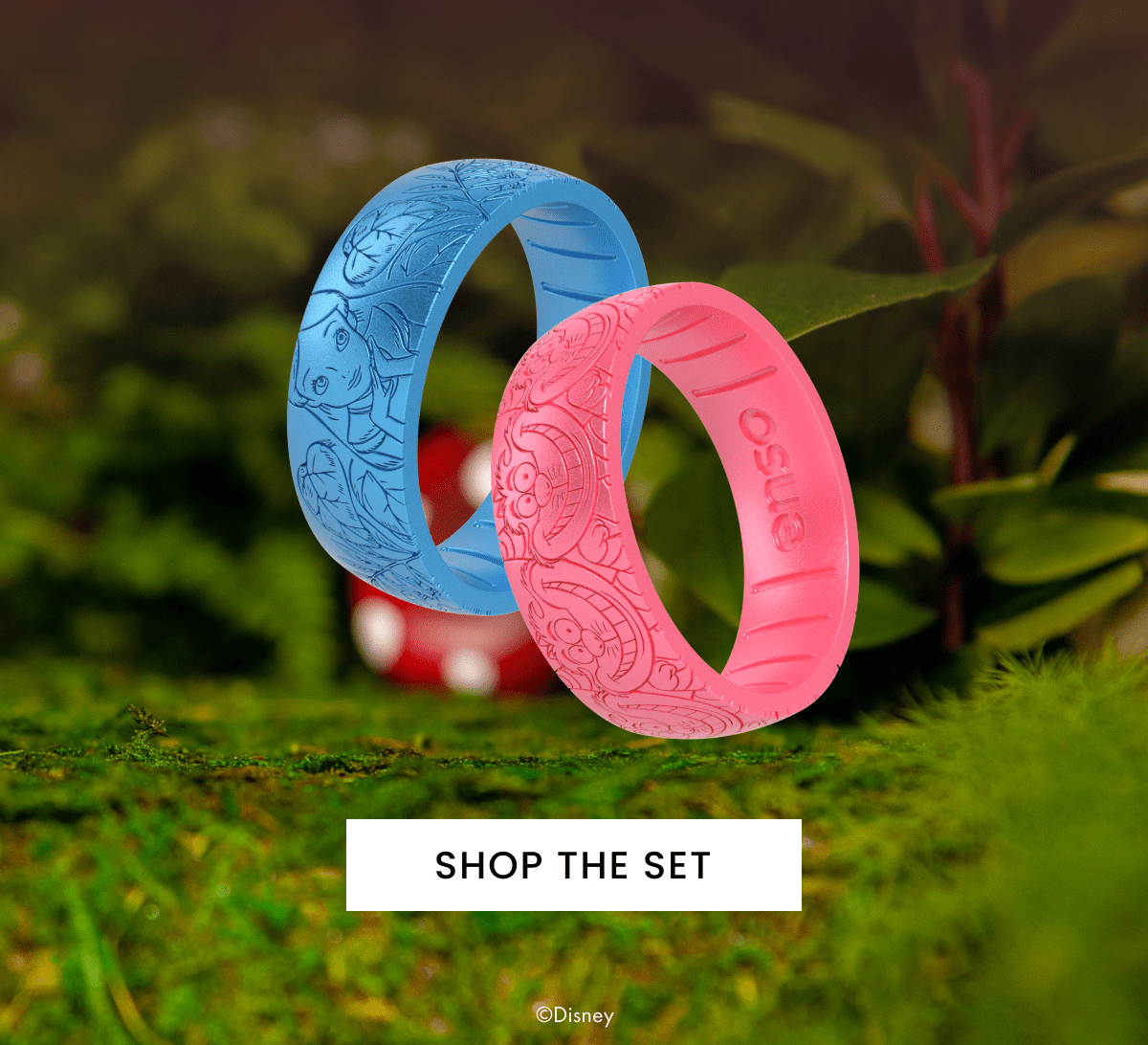 NEW Disney Alice in Wonderland Rings Enso Rings