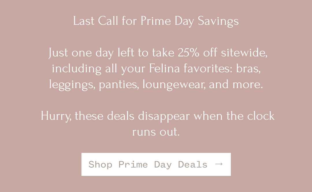 Last Call for 25% Off Sitewide