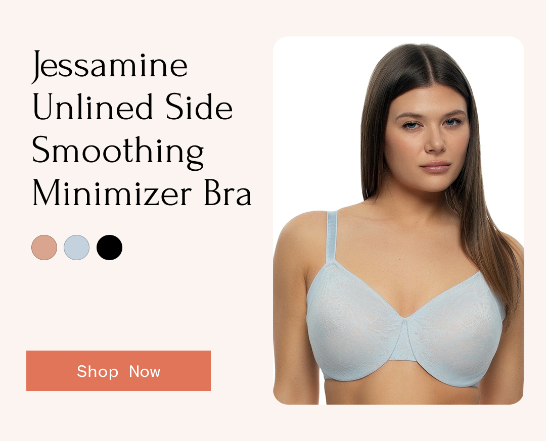 Jessamine Unlined Side Smoothing Minimizer Bra