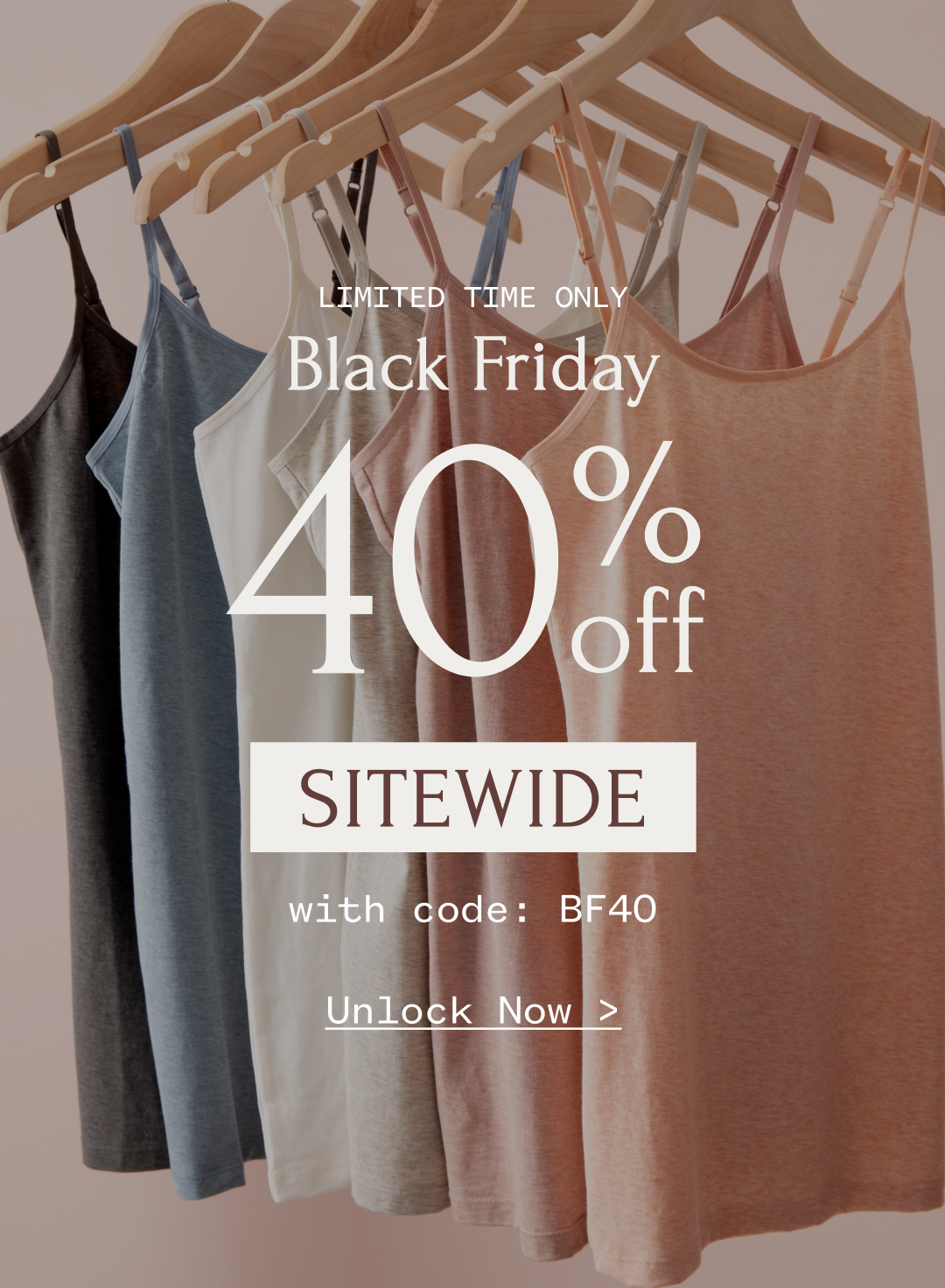 Shop 40% Off Sitewide
