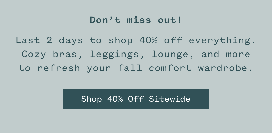 Shop 40% Off Sitewide