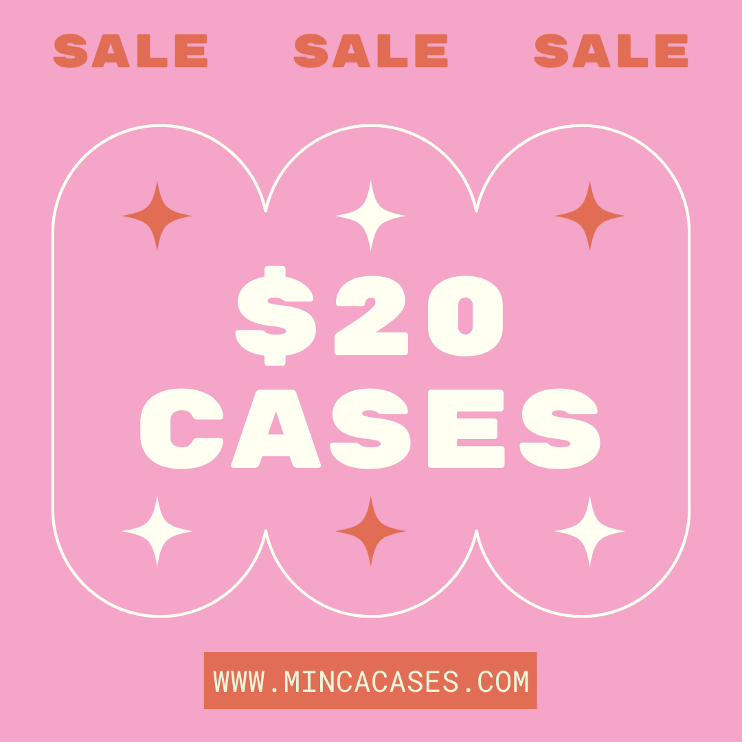 Stocktake Sale! 20 Cases + An Additional 30 Off 😊 Minca Cases