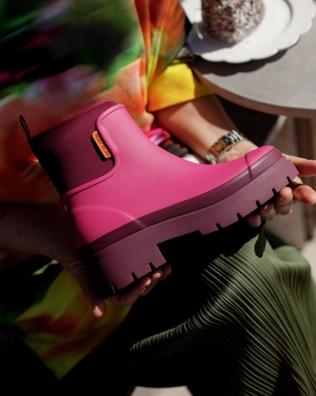 Mixed Berry Tully Boot