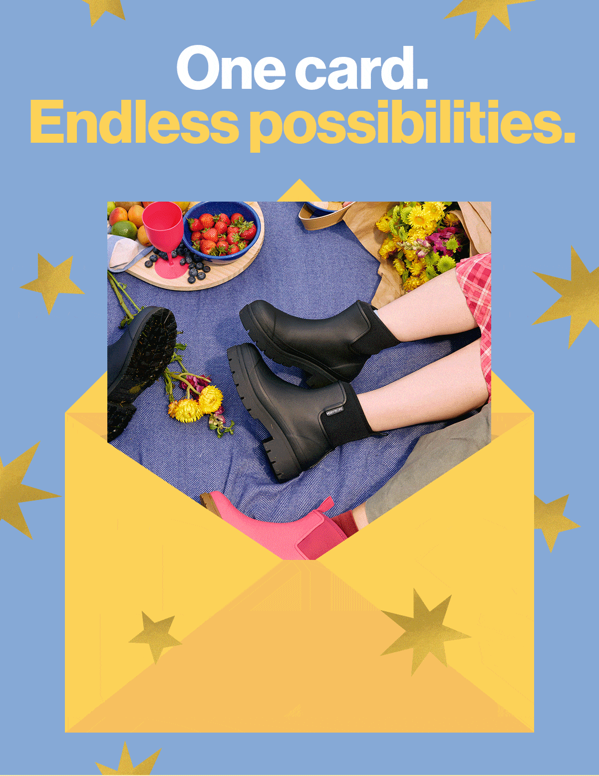 One card. Endless possibilities.