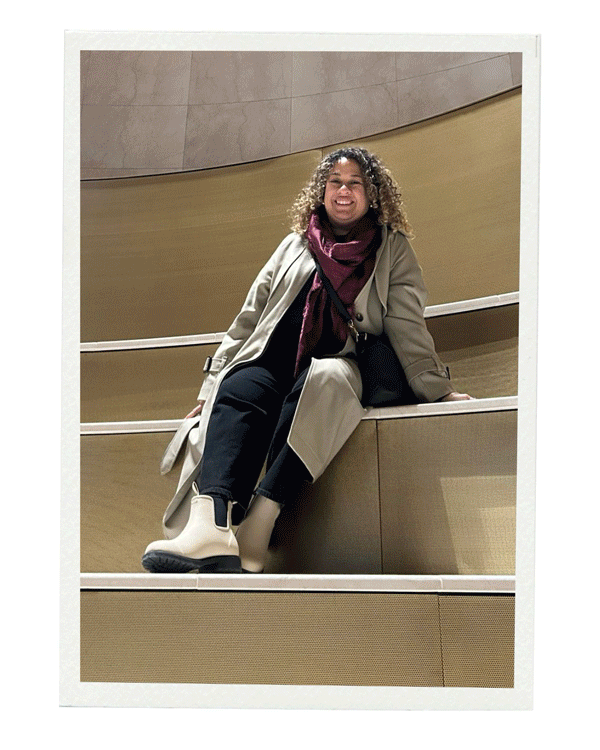 Merry Community wearing Bobbi Boots