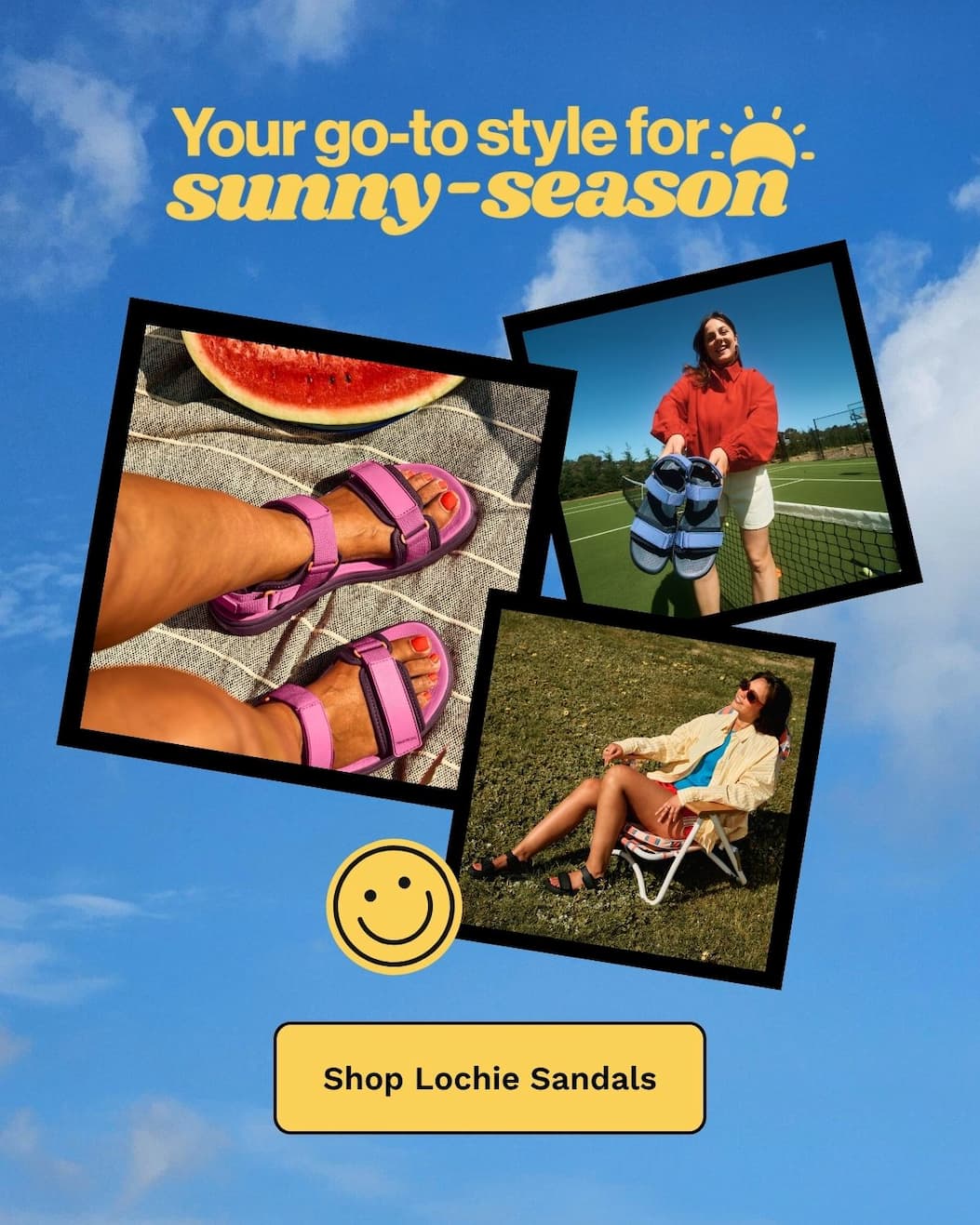 New Lochie Sandal colours are here!