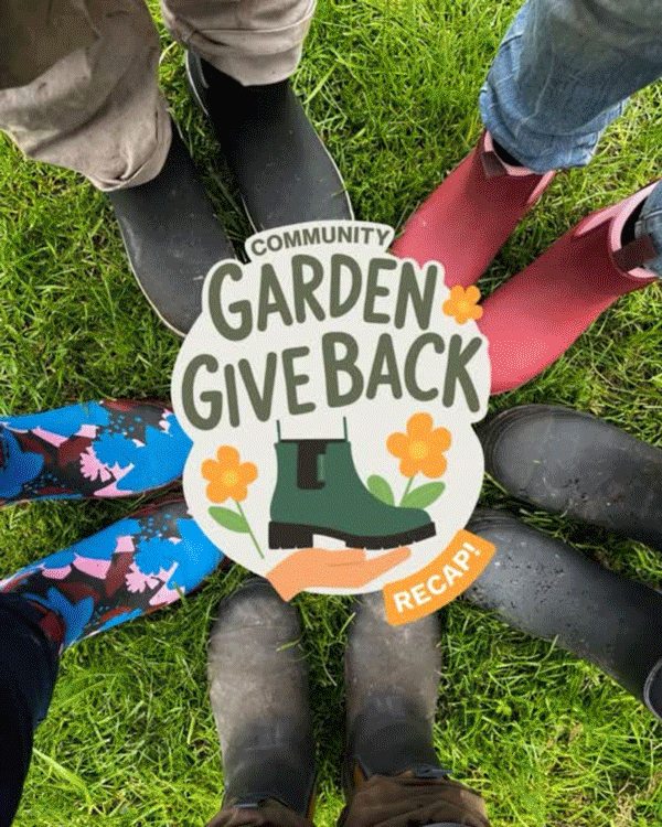 Community Garden Giveback update