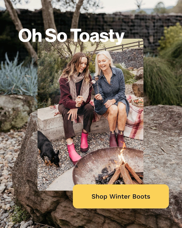 Oh so toasty! Shop Winter Boots >