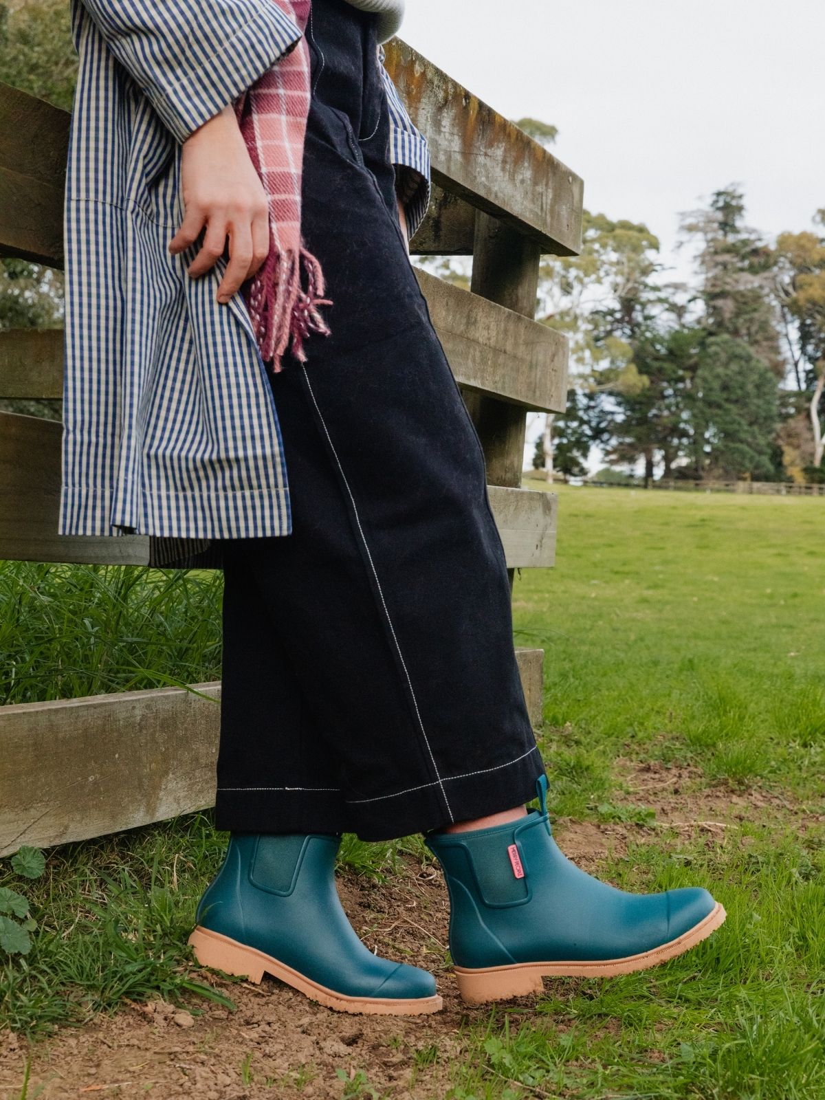 Teal Bobbi Boots