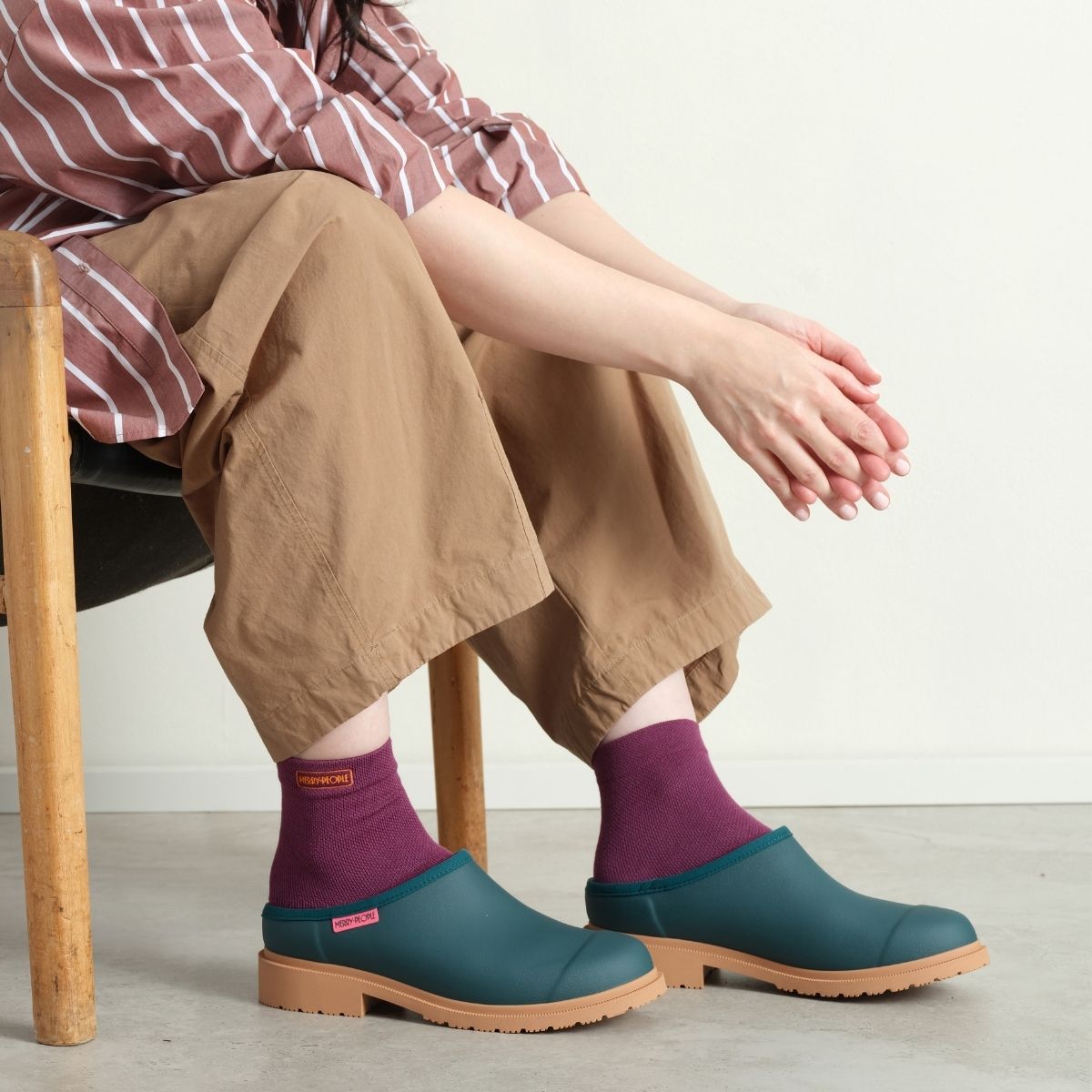 Teal Billie Clog