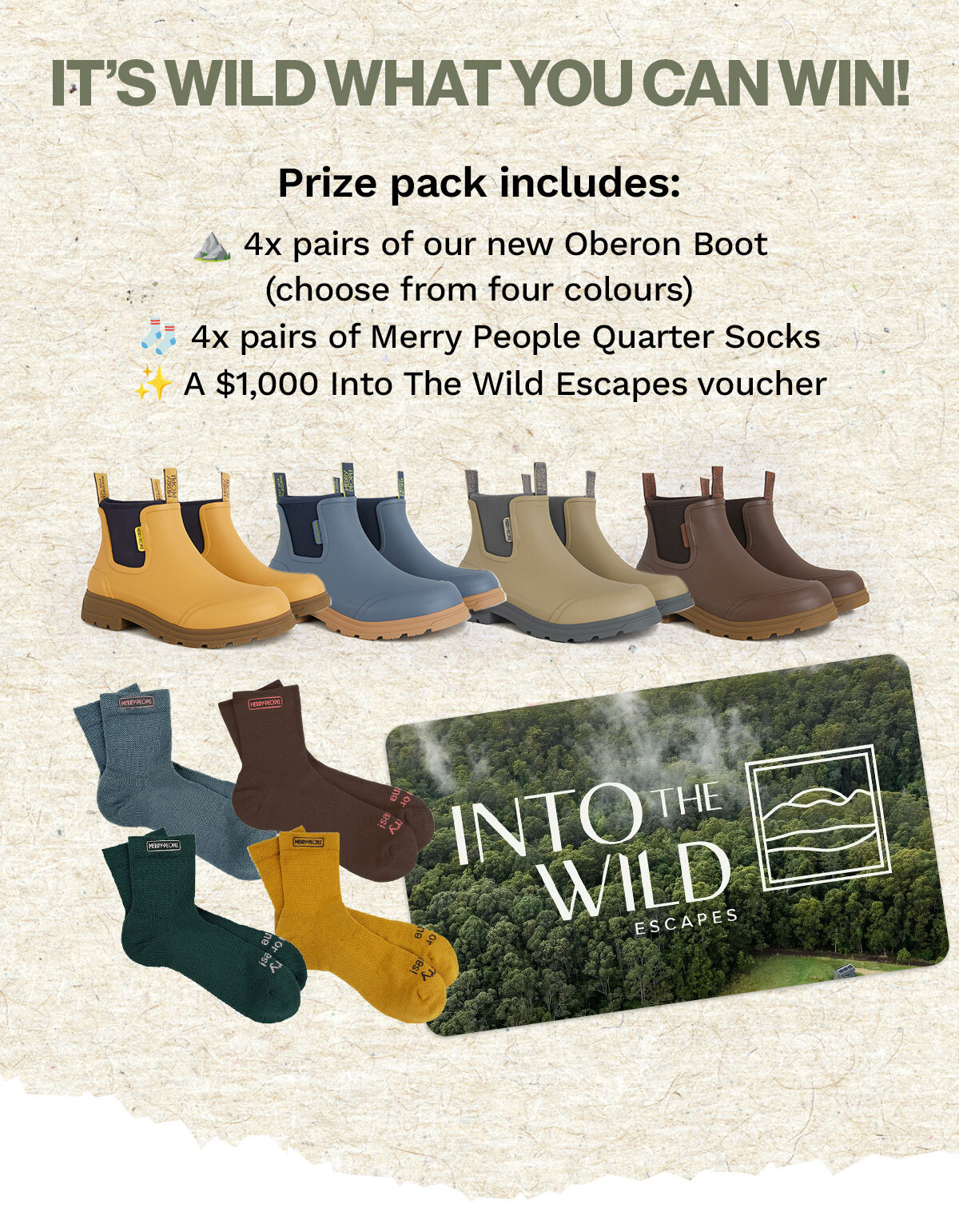 It's wild what you can win!