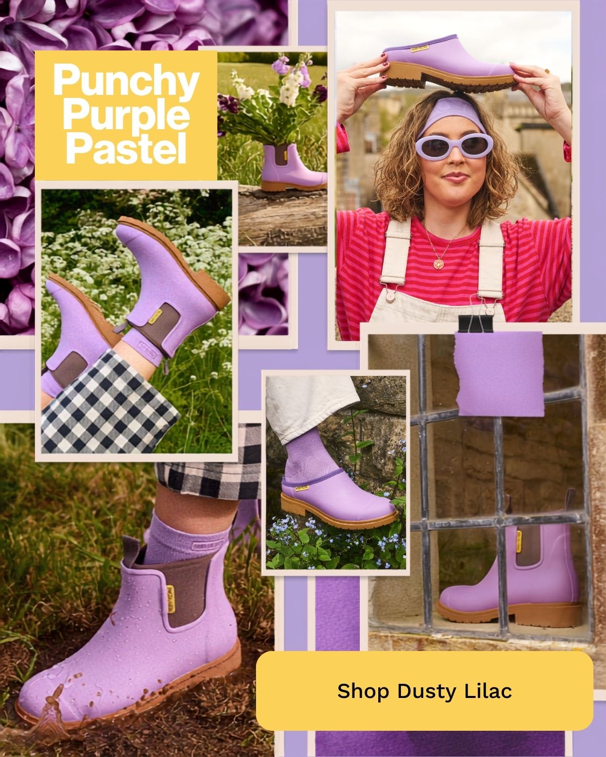 Punchy Purple Pastel - Shop Dusty Lilac >