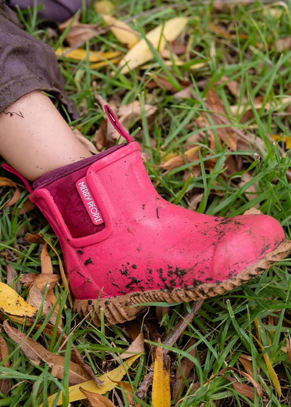 Fuchsia Pink Bobbi Kids Boot