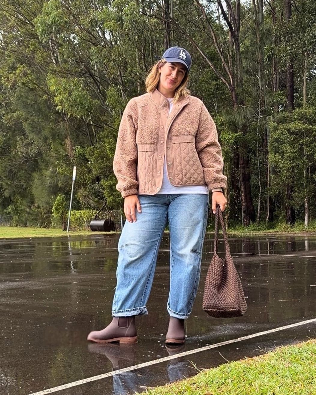@itsgeorgia.louise wears Mocha Bobbi Boot