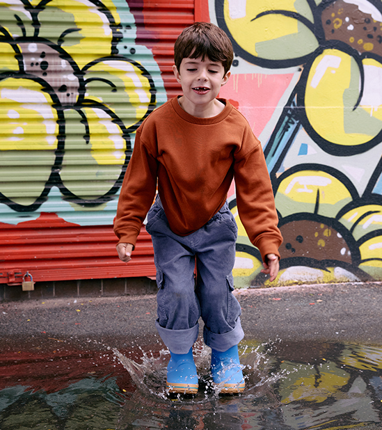 Ocean Blue Andie Kids Boot