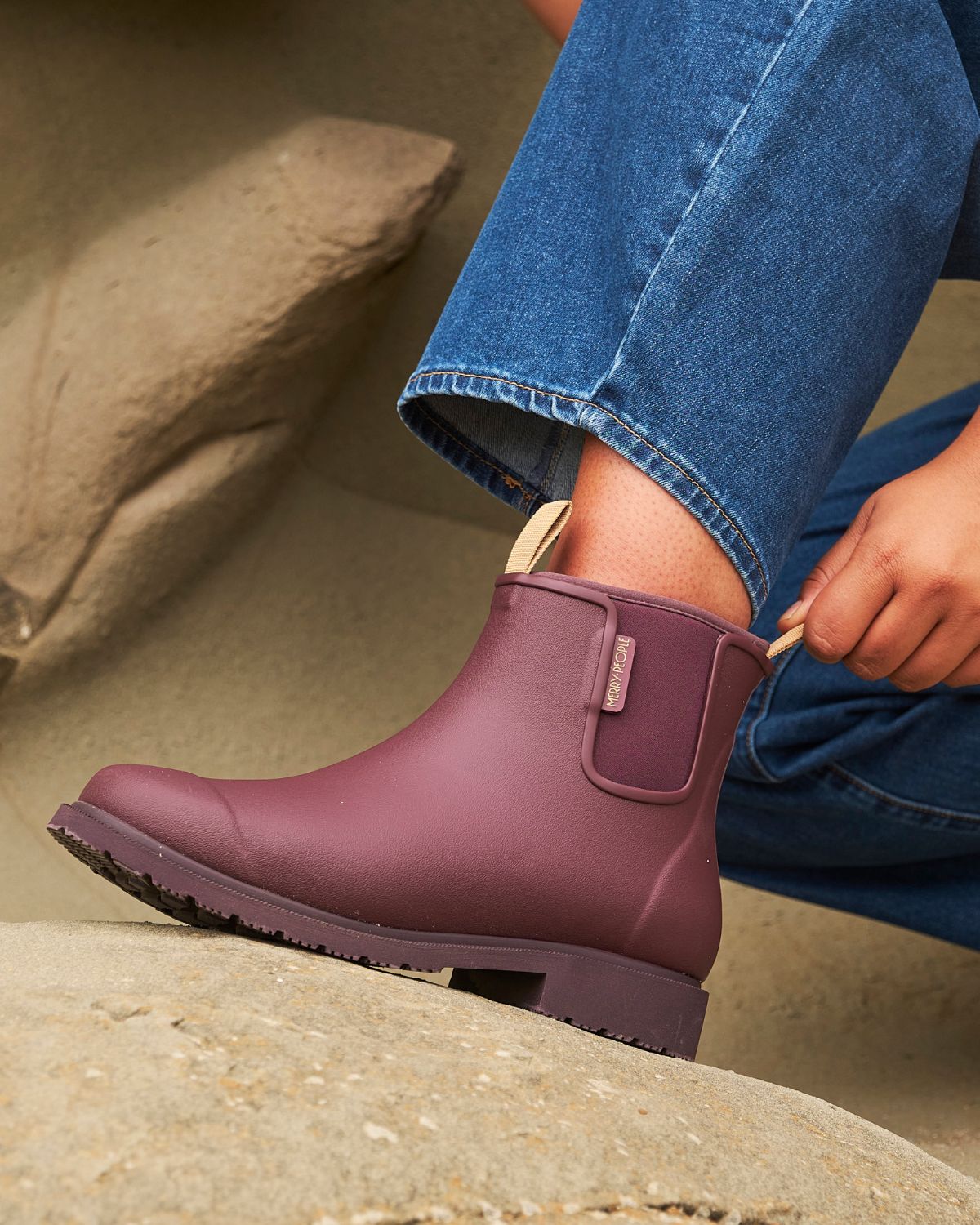 Dark Cherry Bobbi Boot