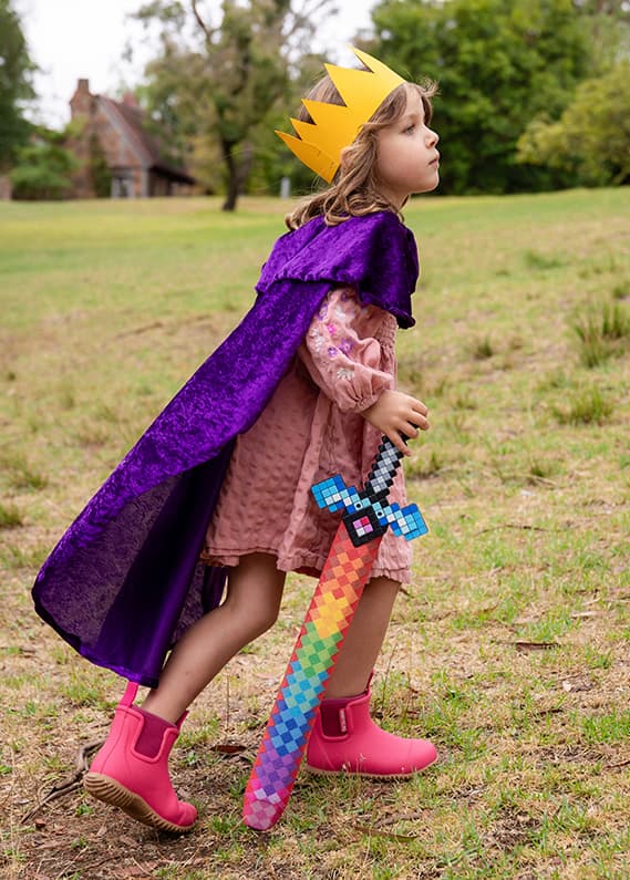 Fuchsia Pink Bobbi Kids Boot