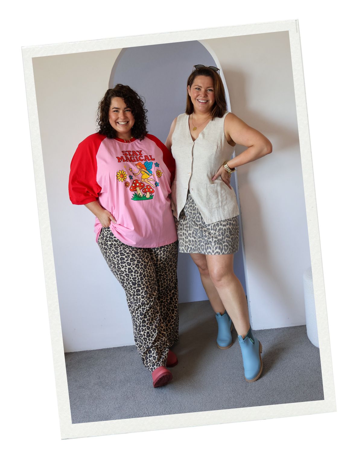 Styling Bobbi Boots with leopard print