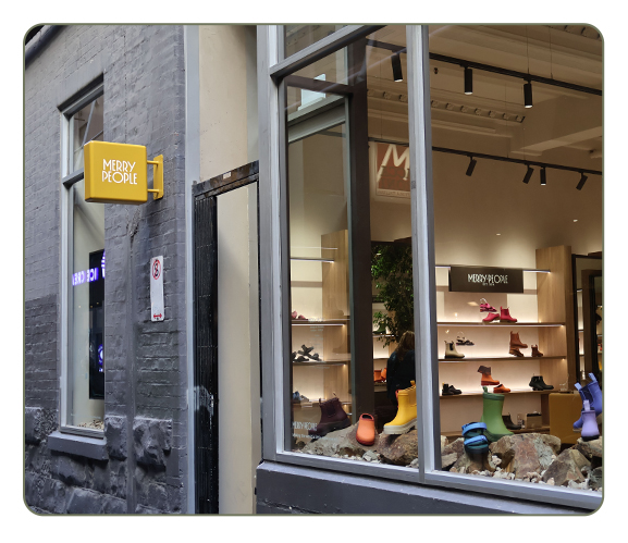 Recycle your boots to our retail store