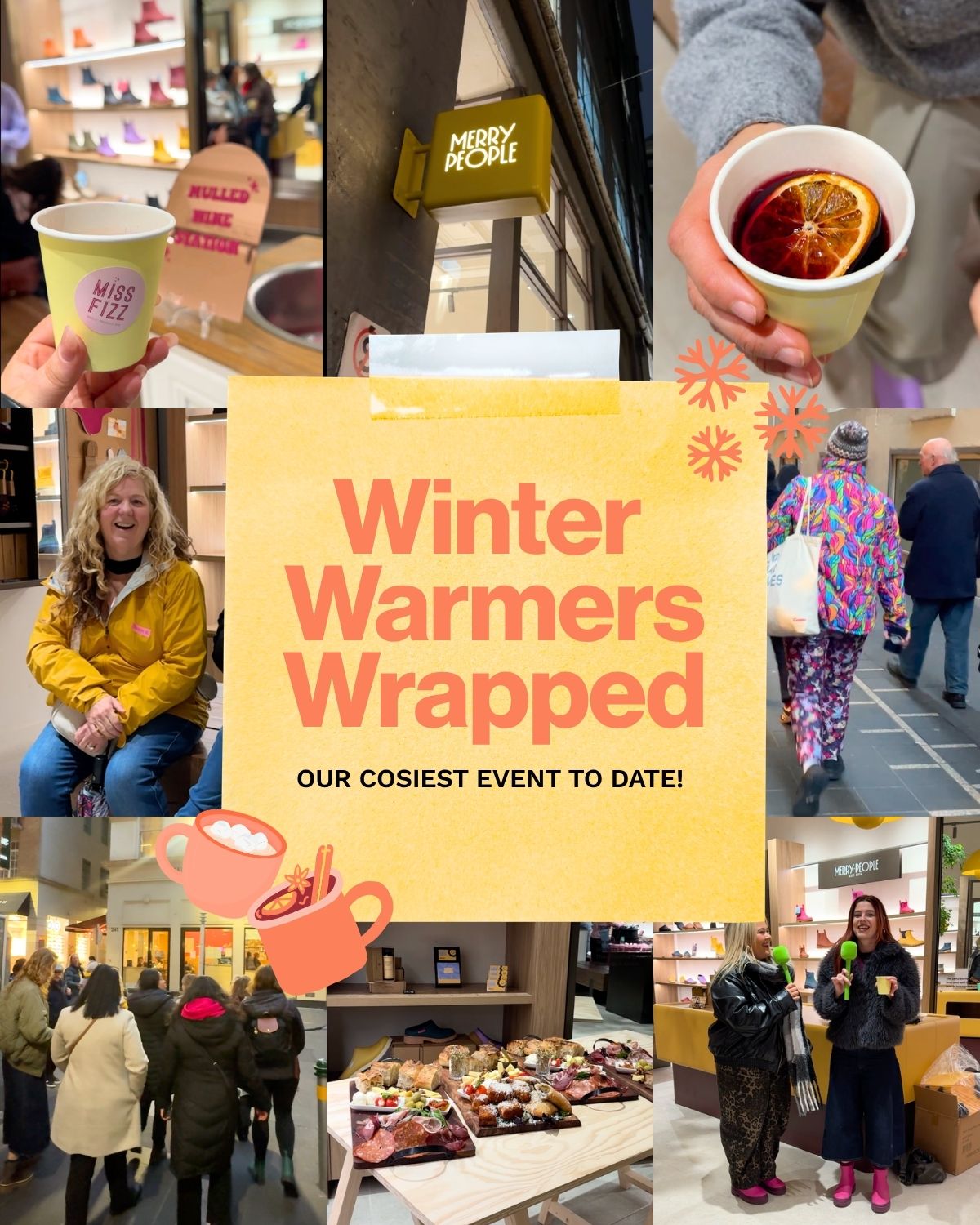 Winter Warmers Wrapped! Our cosiest event to date.