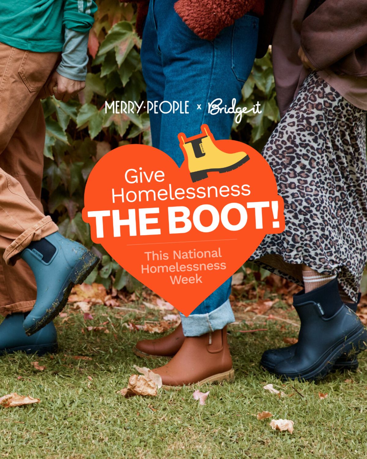Give Homelessness The Boot!