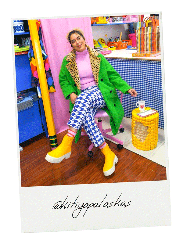 @kitiyapalaskas wears Lemon Tully Boot