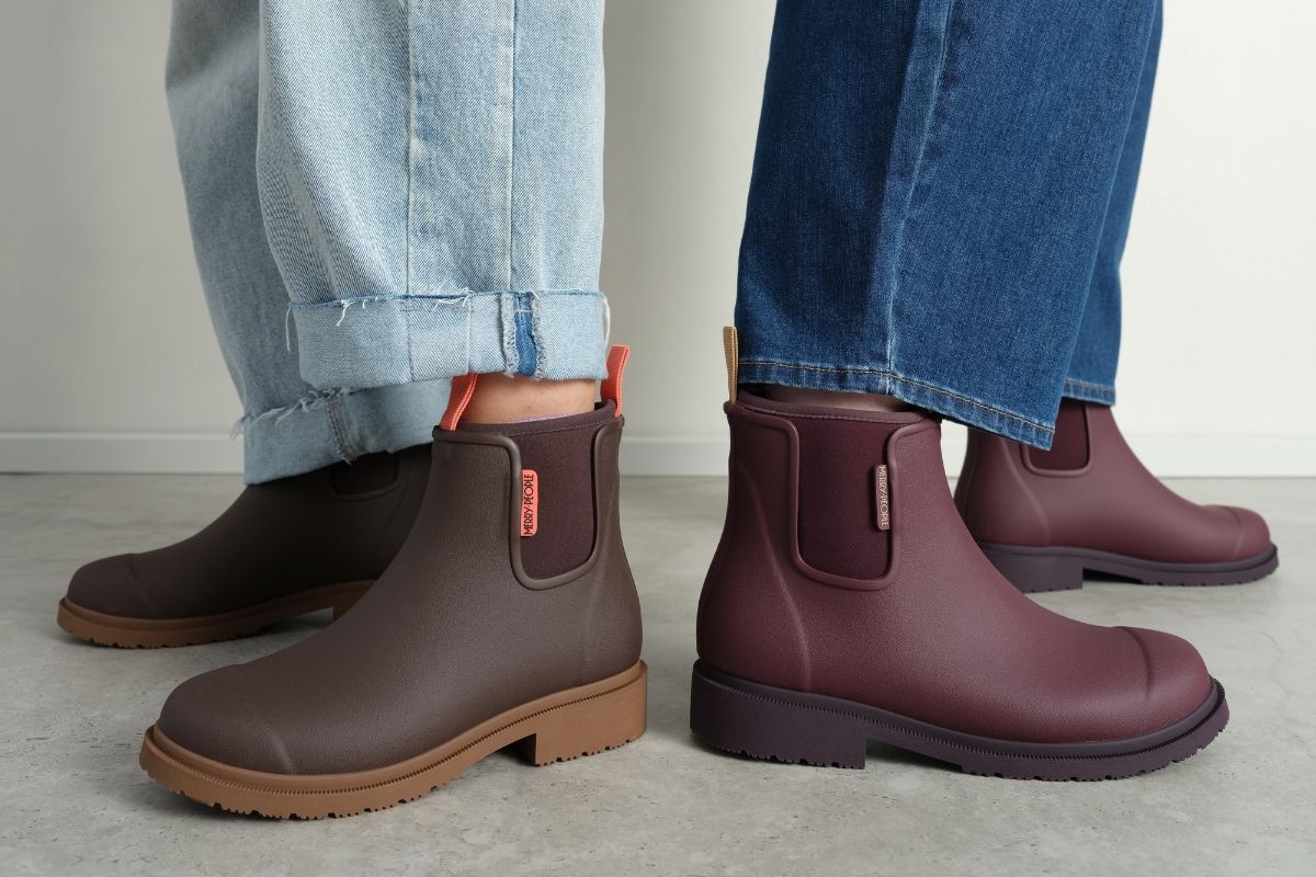 Mocha Bobbi Boot & Dark Cherry Bobbi Boot