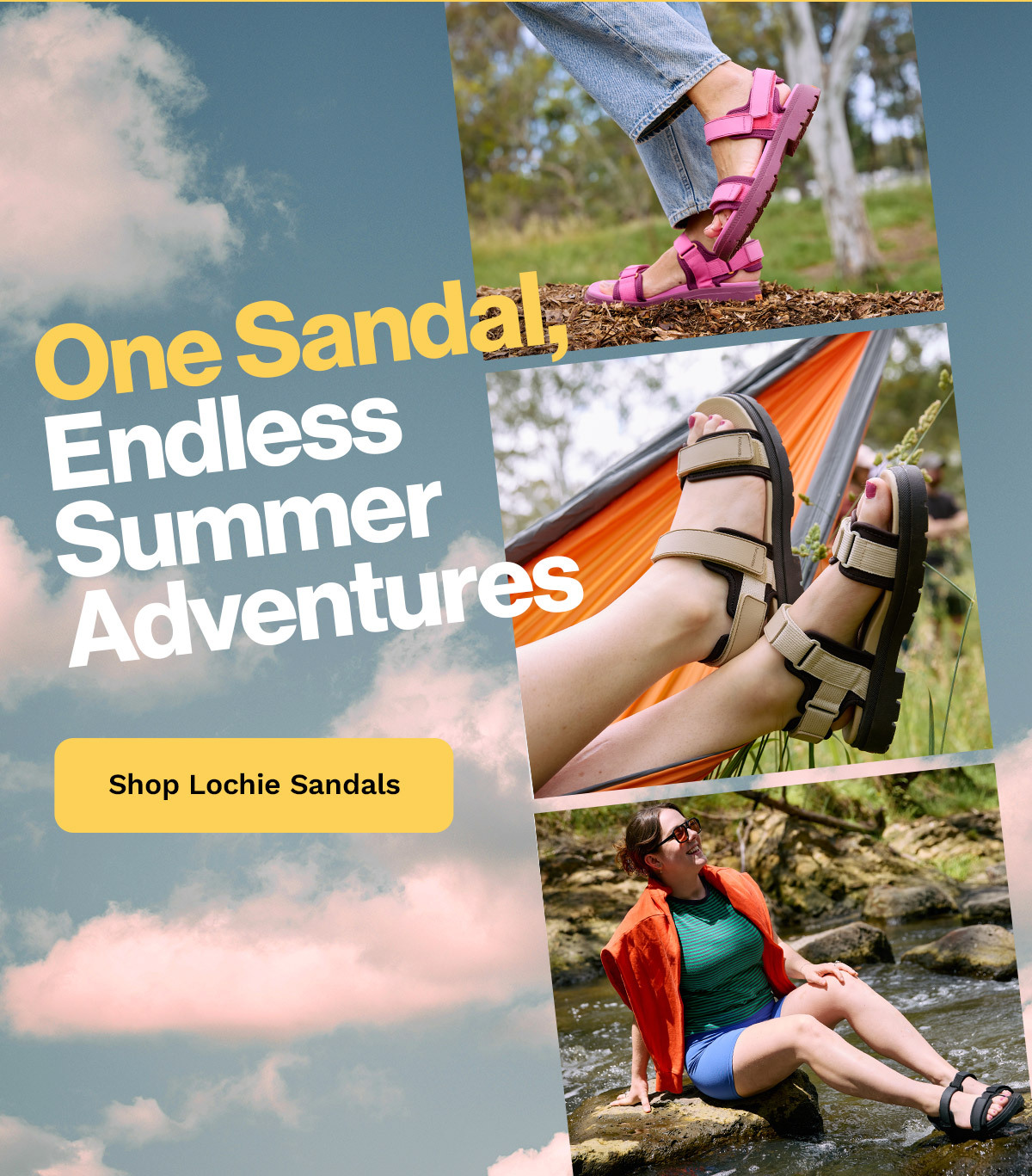 One Sandal, Endless Summer Adventures