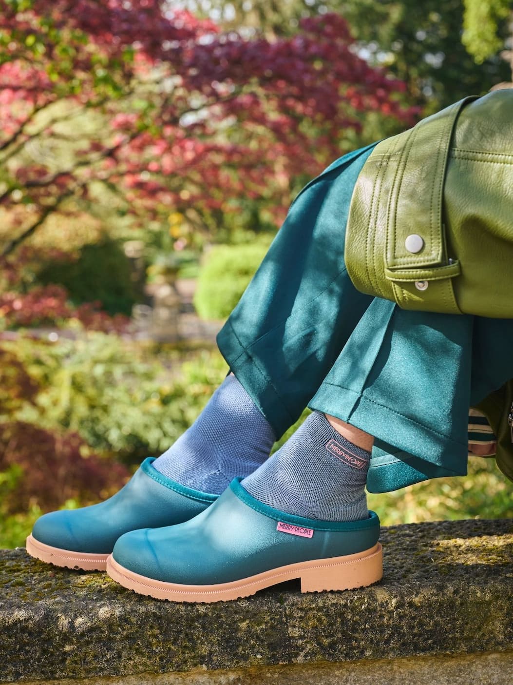 Teal Billie Clog