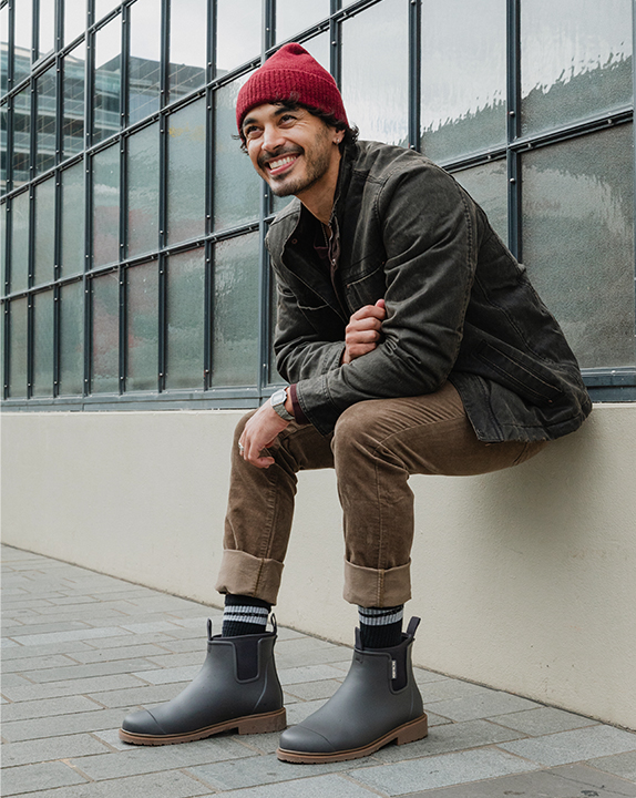 Charcoal Bobbi Boot