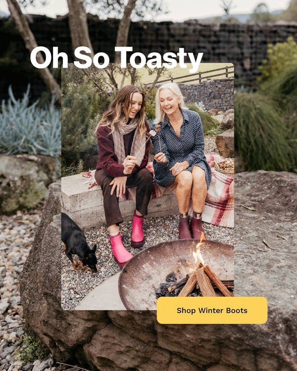 Oh so toasty! Shop Winter Boots >