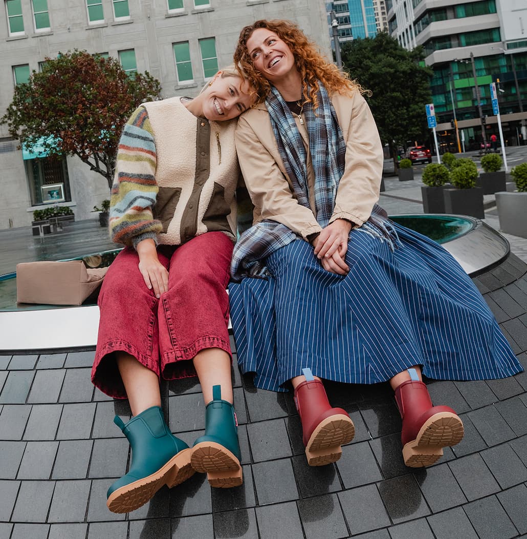 Friends wearing Bobbi Boots