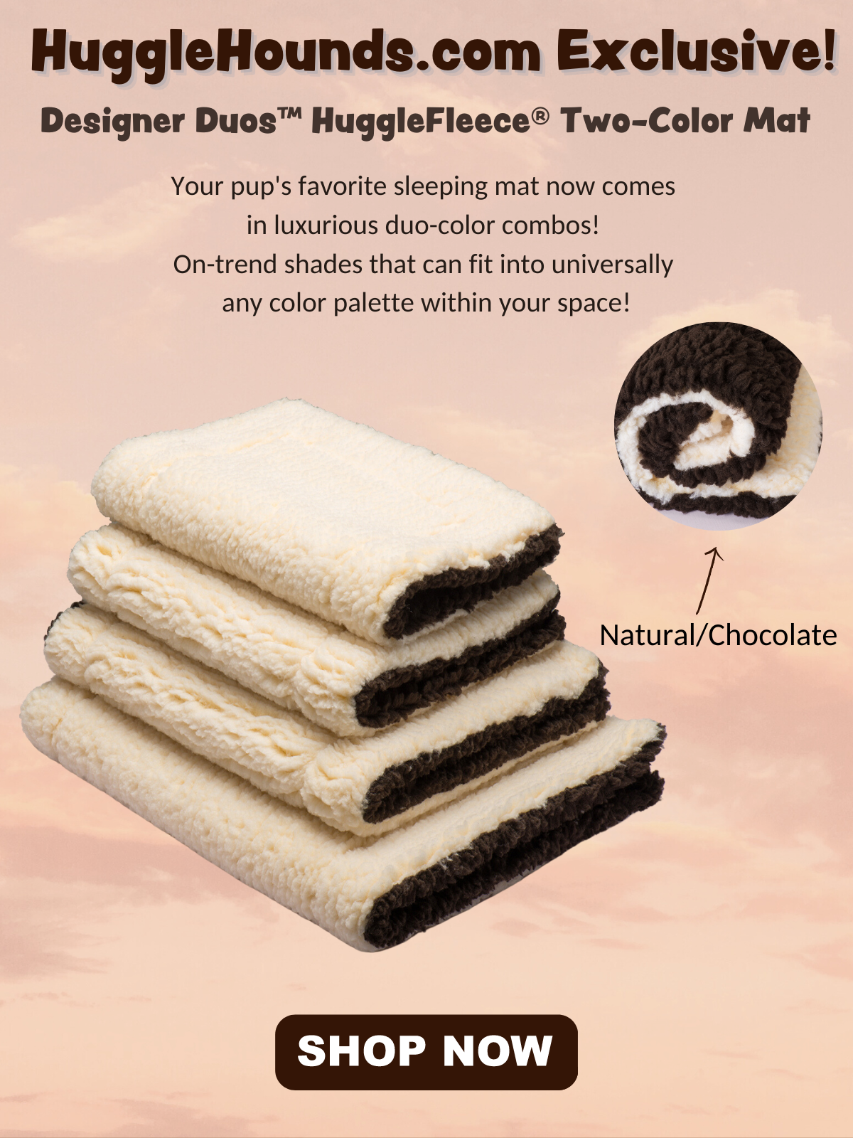 A Brand New Look for Your Pup's Favorite Mat Huggle Hounds