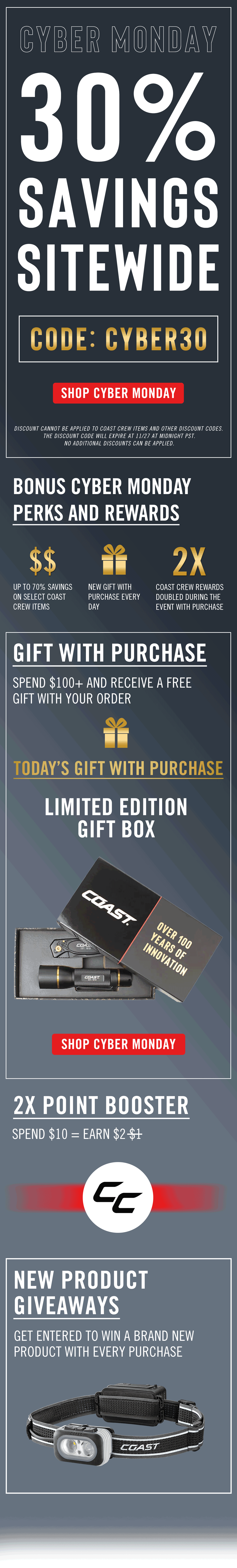 Cyber Savings We Saved Our Best Deal for Last Coast Portland