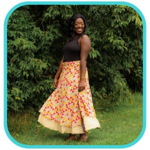 Reversible Sari Wrap Skirts